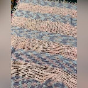 Vintage Handmade Afghan.